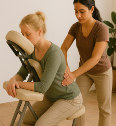 Shiatsu stoelmassage Stoelmassage